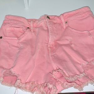 Mossimo Target light pink jean shorts sz L (12/31)